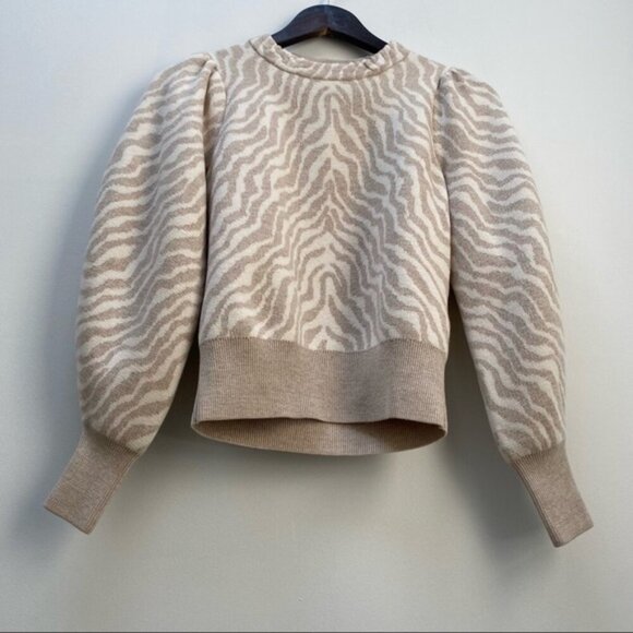 Ulla Johnson Massey Pullover Sweater 100% Merino Wool Women Size Small - Picture 4 of 6